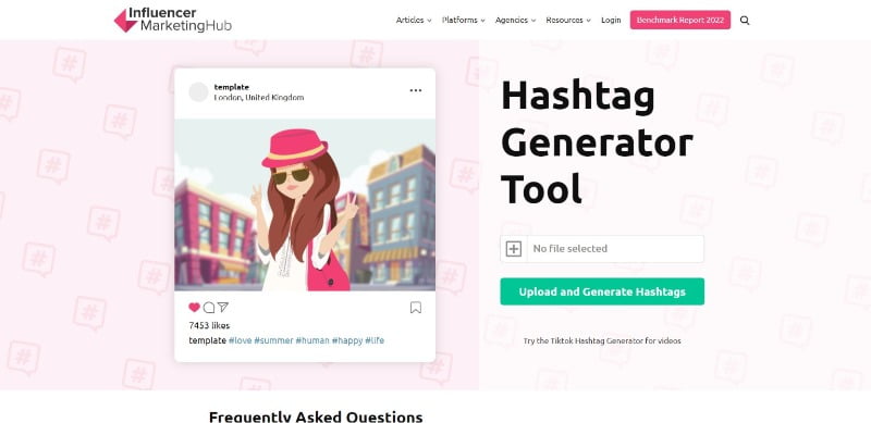 Influencer Marketing Hub - Instagram Marketing - Hashtag Generator