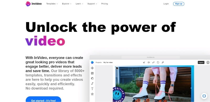 InVideo - Youtube Marketing - YouTube Video Ad Makers