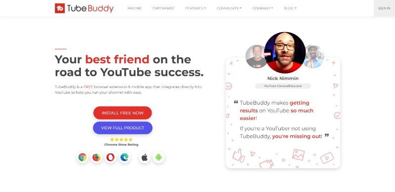 TubeBuddy - Youtube Marketing - Youtube Marketing