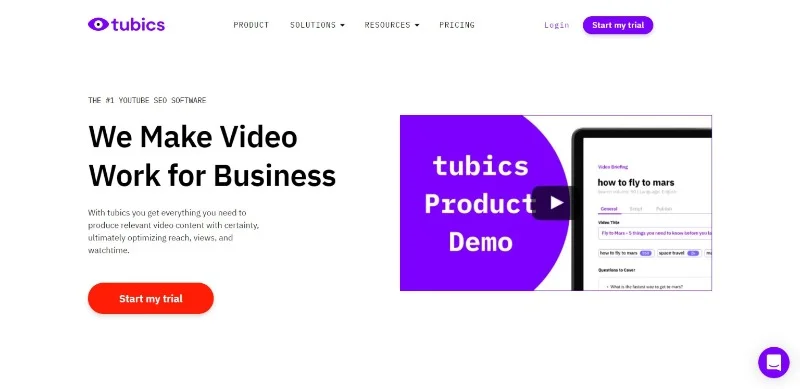 Tubics - Youtube Marketing - Youtube Marketing