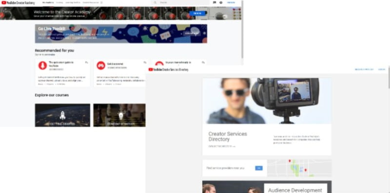 YouTube Creator Academy and Creator Services Directory - Youtube Marketing - Youtube Marketing