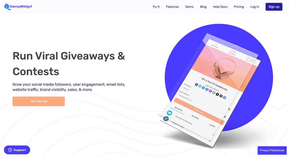 SweepWidget