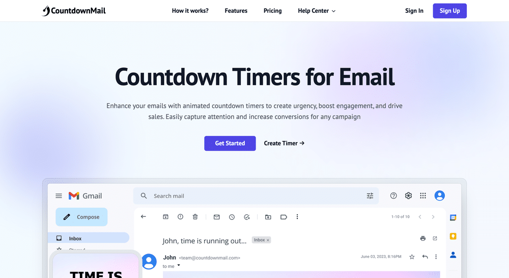 Countdown Mail