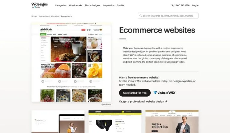 Inspiring E-commerce Website & Shop Design Gallery | 99designs